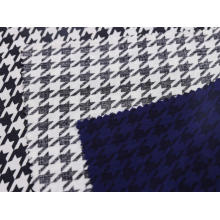 30S 100% Rayon Woven Fabric With Houndstooth Printing